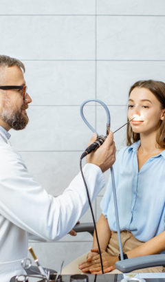 Consulta Otorrino Rinofibroscopia nasal CMVO